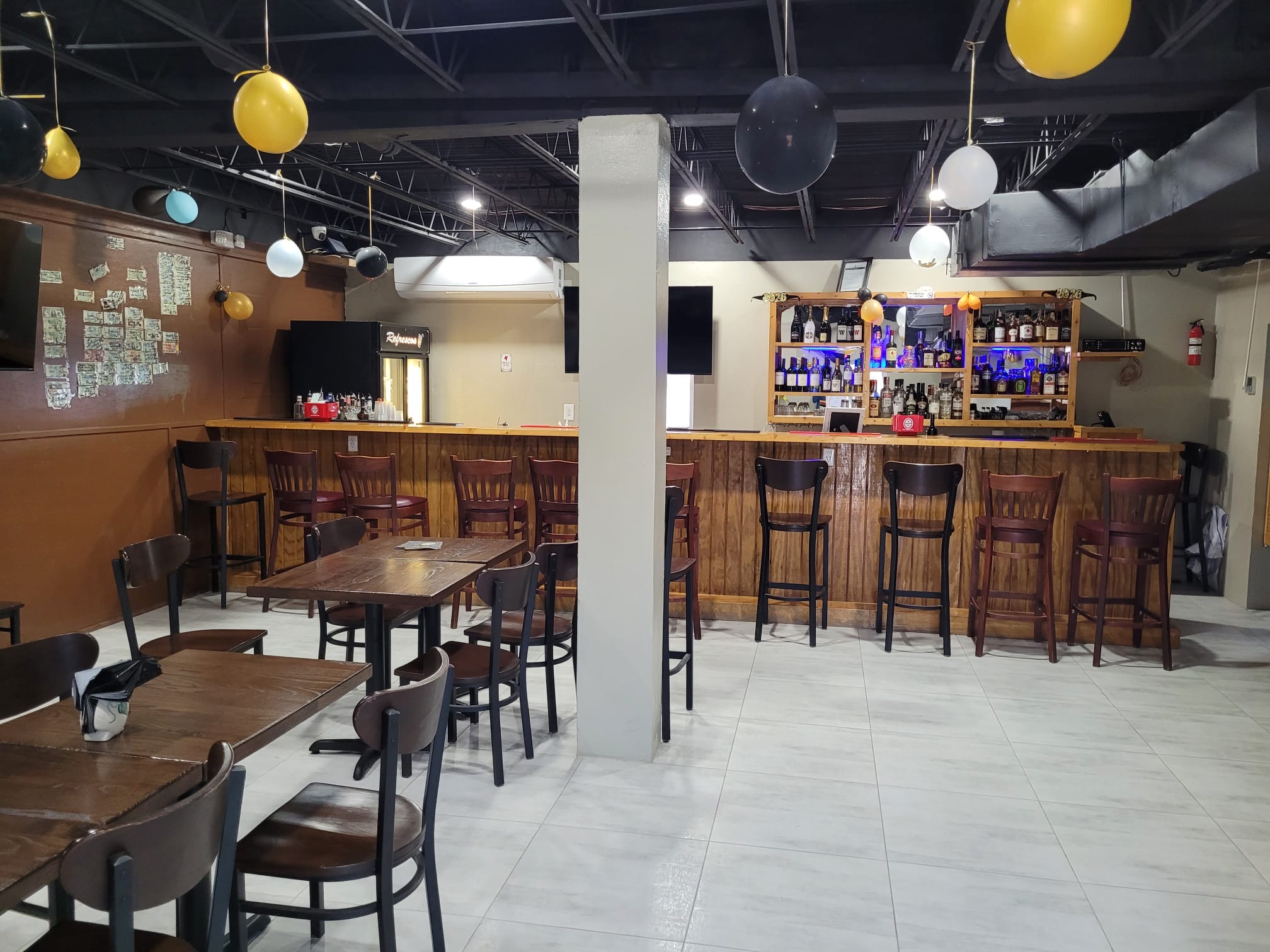 Seating area inside Crossing Rocks